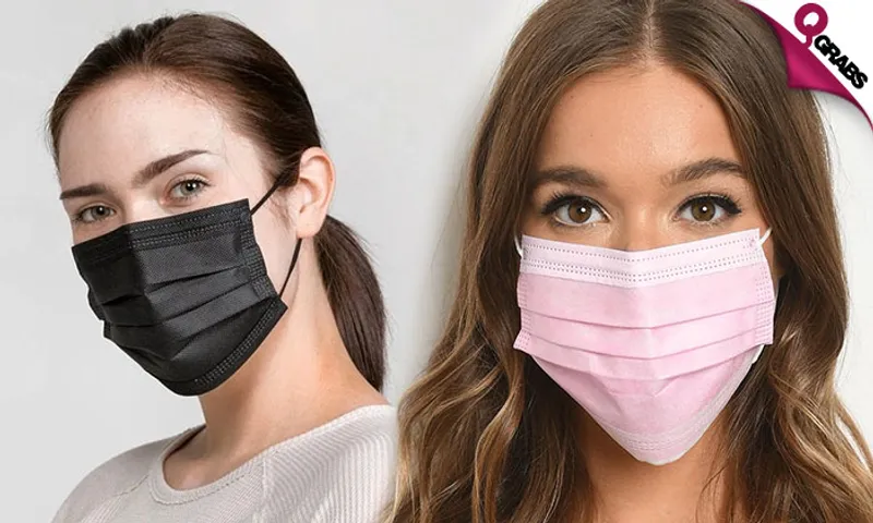 Disposable 3-Ply Face Masks!
